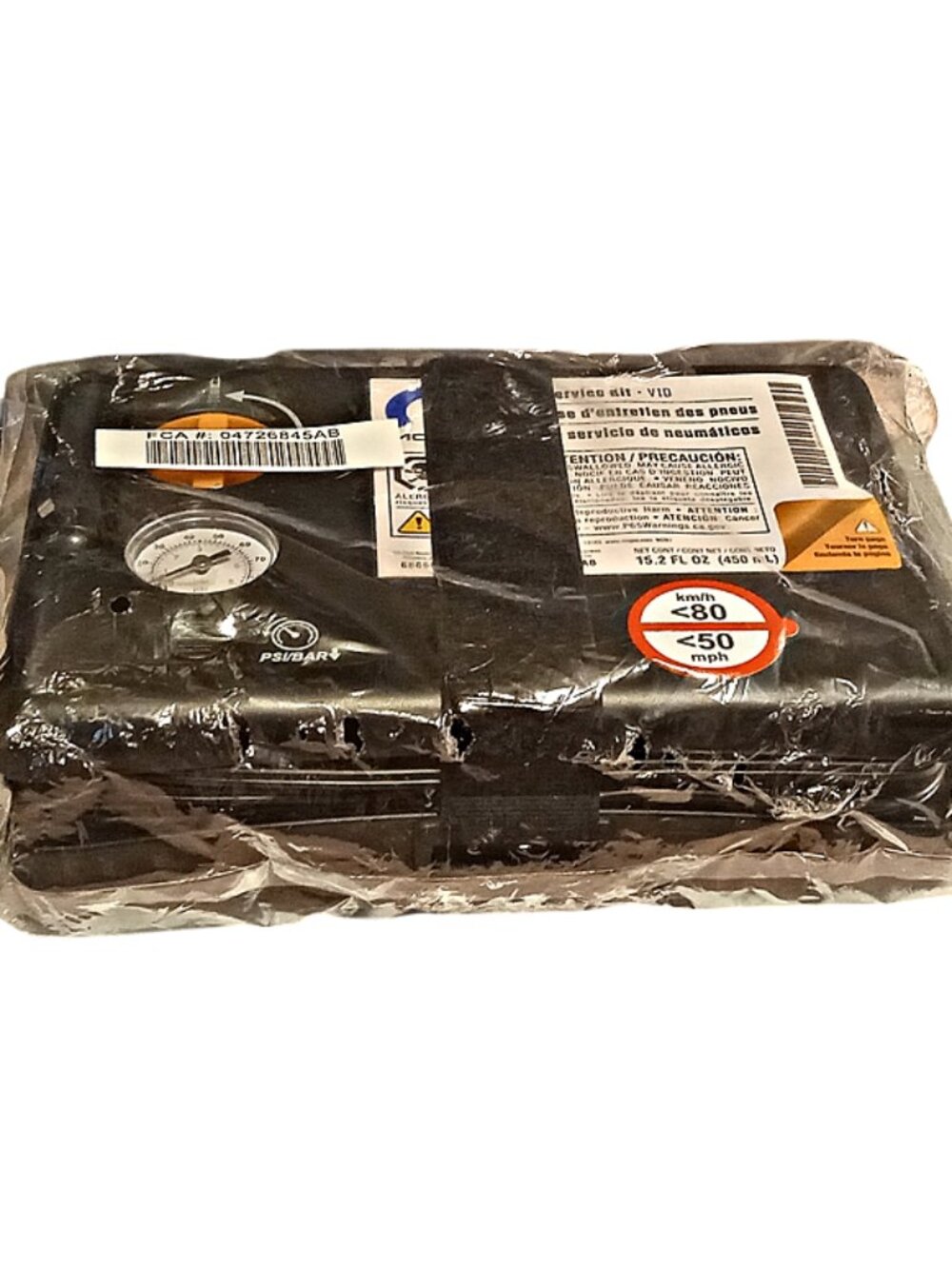 New OEM MOPAR Air Compressor Sealant Tire Kit 04726845AB
